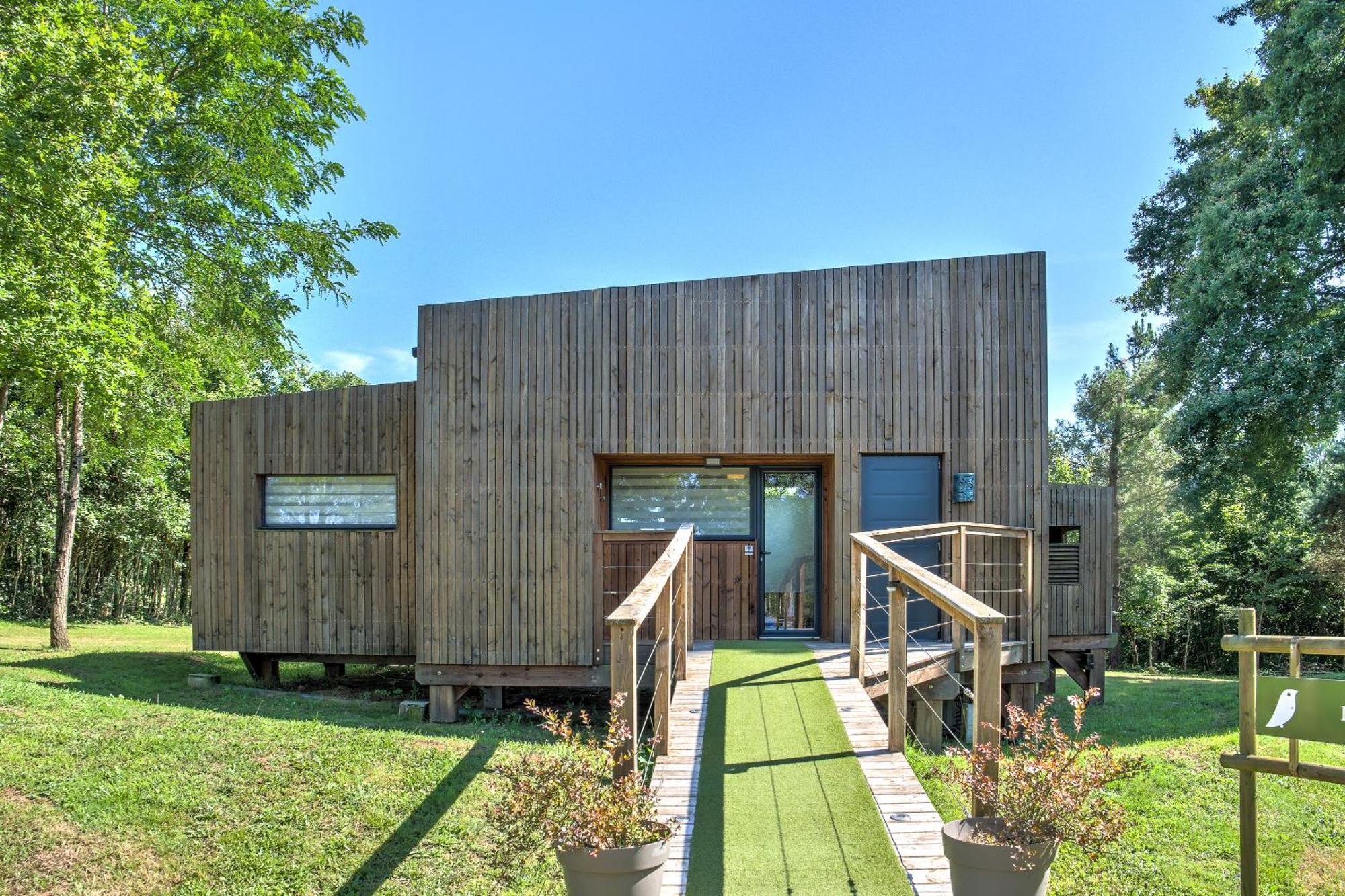 Lodge Dune Avec Jacuzzi Journiac Exterior photo